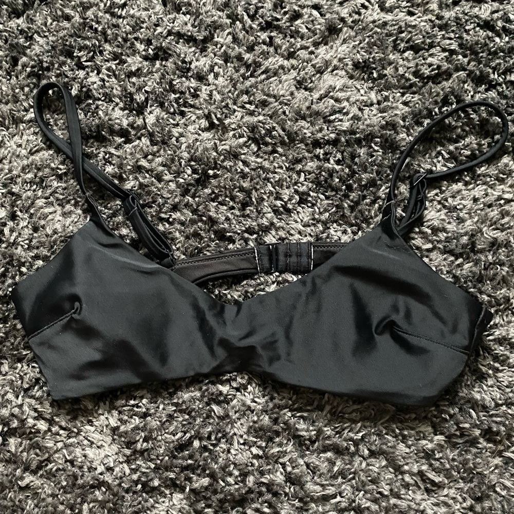 Aerie Black Bikini Top Size S